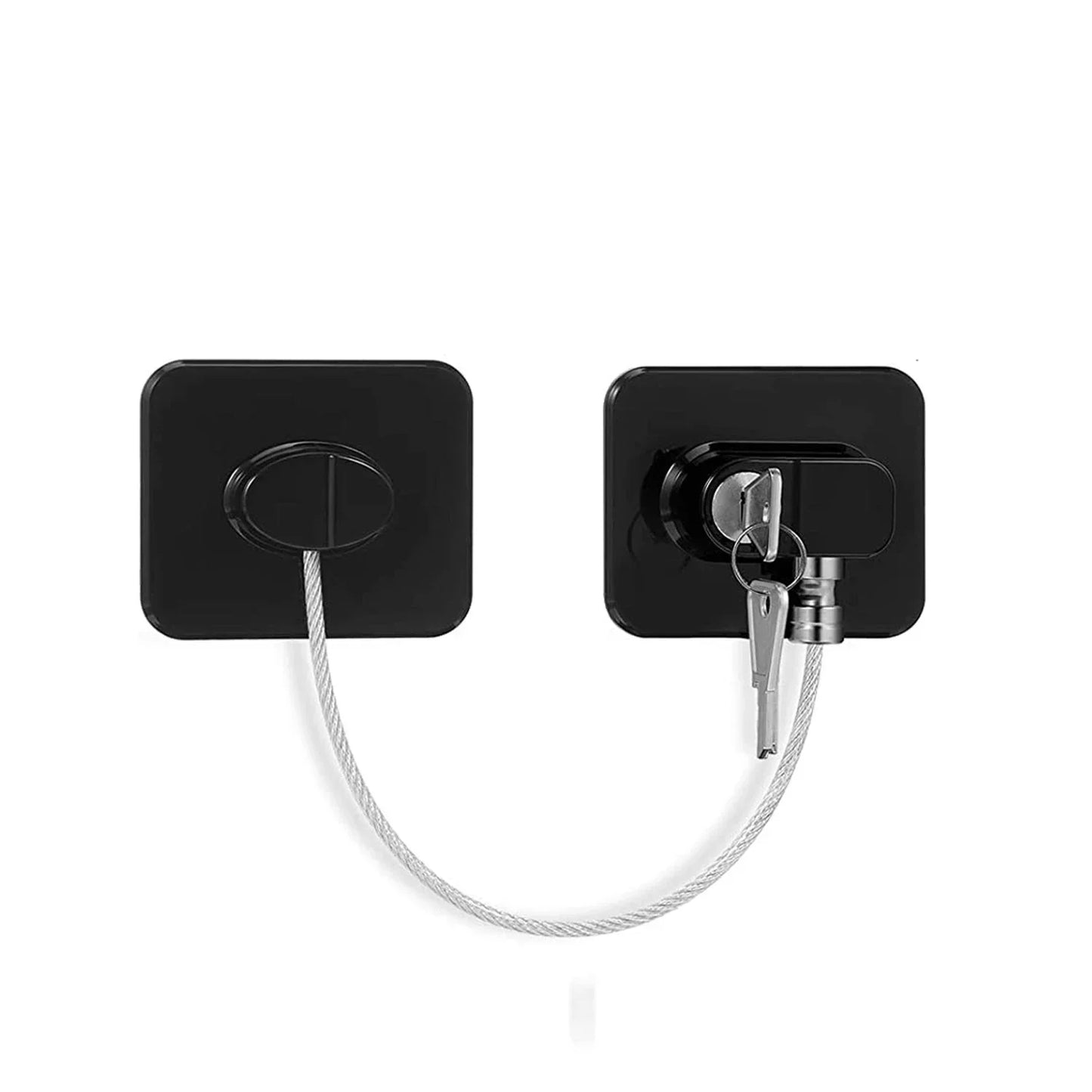 Refrigerator Door Lock, Child Proof Fridge Door Lock for Kitchen Freezer, Cabinets and Drawers
