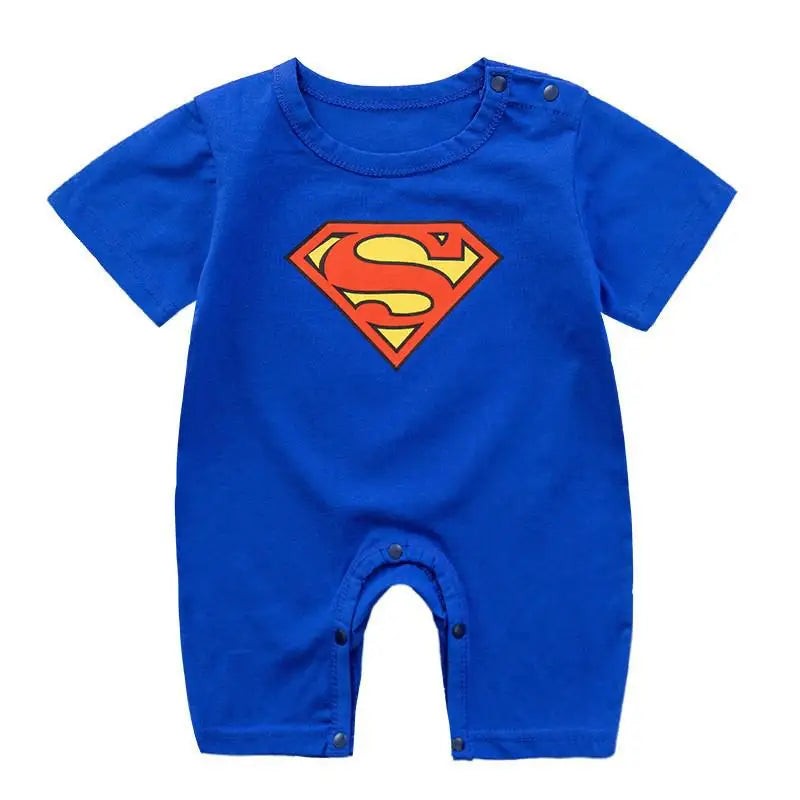 Cartoon Printed Rompers Newborn Boys Girls Short Sleeve Bodysuits Infantil Summer Thin Cotton Cute Onesie Baby Fashion Clothes