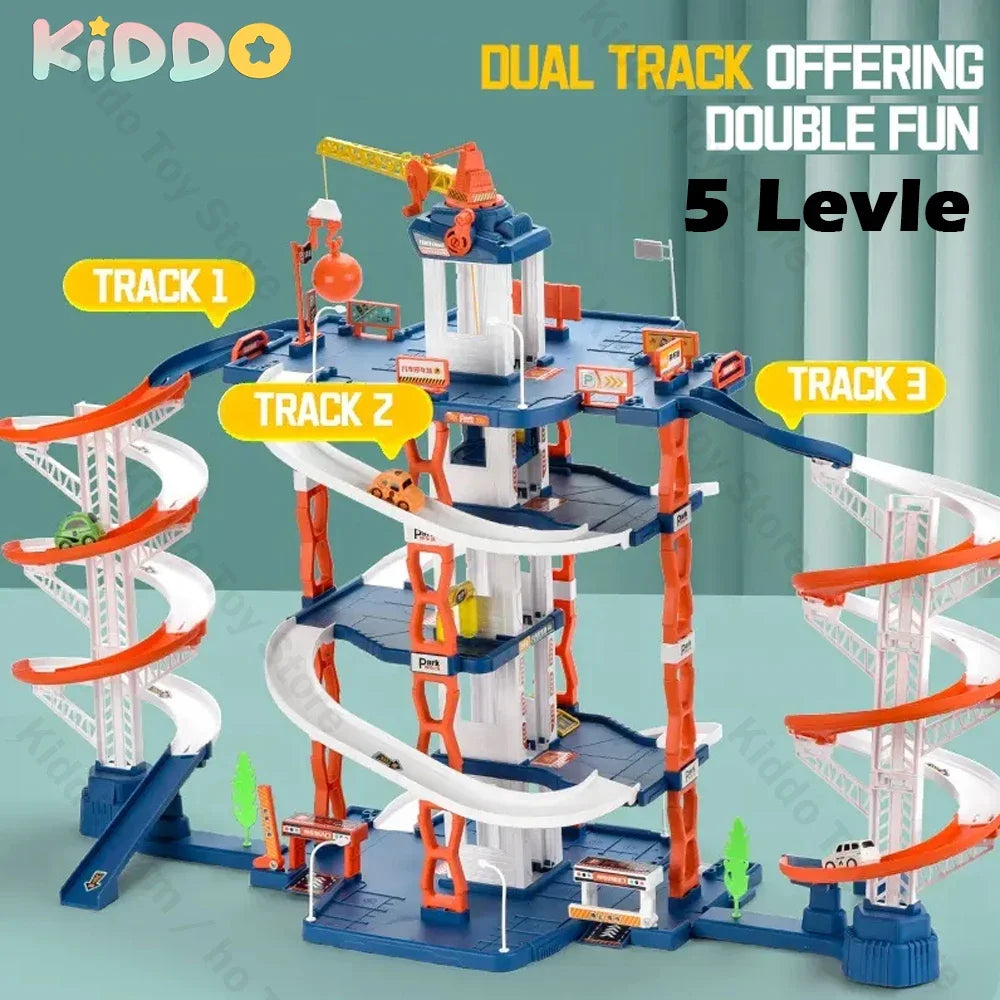 Children's Rail Track Parking Lot