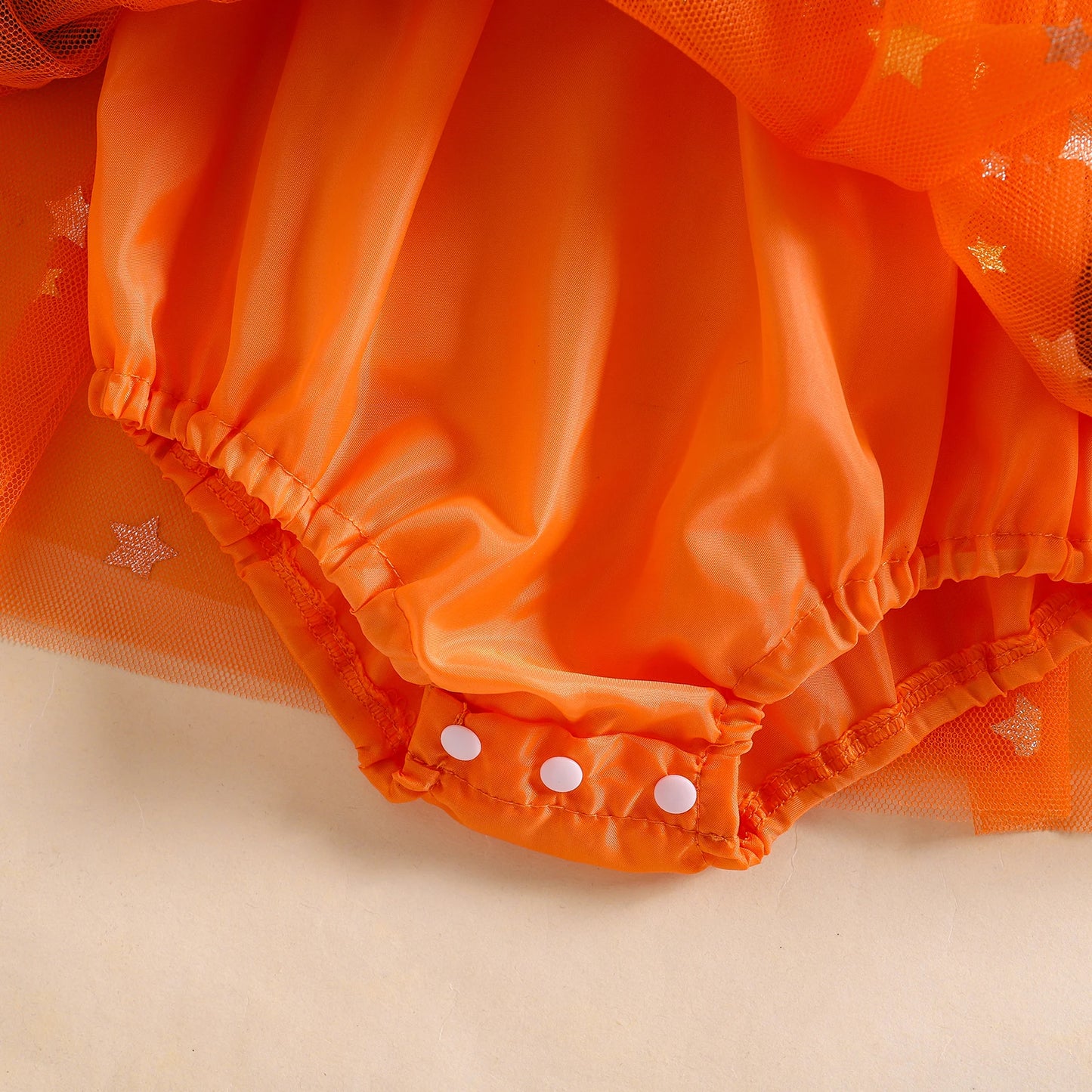 Halloween Newborn Girl Romper Dress with Headband