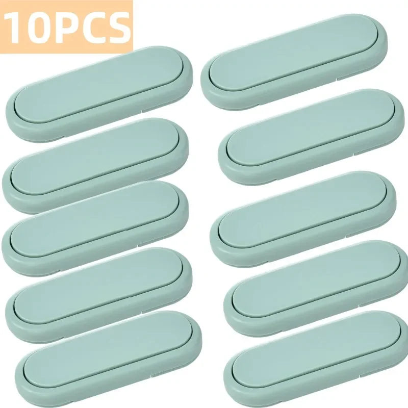 3/5/10Pcs Children's Drawer Safety Latch Cabinet Door