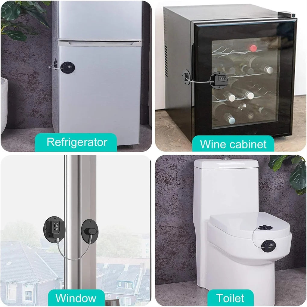 Child Proof Refrigerator and Cabinet Locks