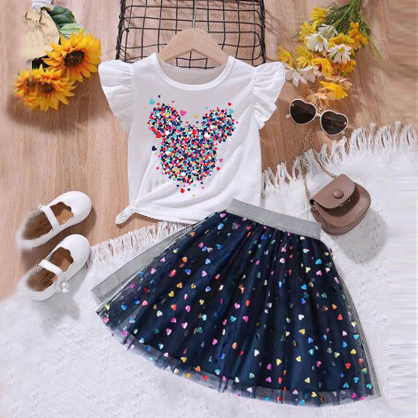 Summer toddler Girls' Clothing Sets