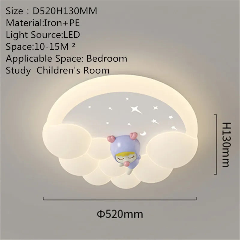 Nordic Modern Children's Room Ceiling Lamp