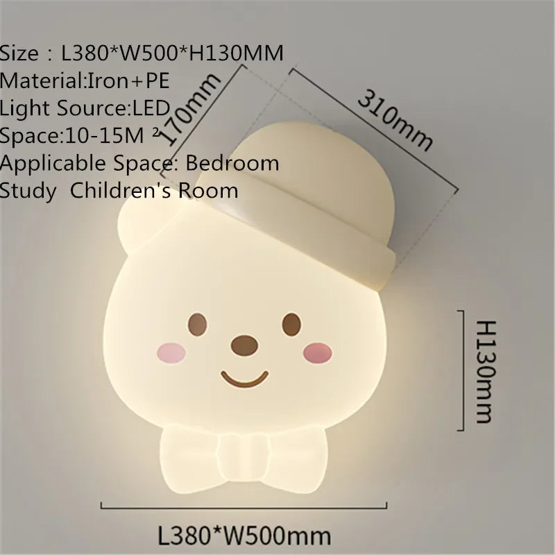 Nordic Modern Children's Room Ceiling Lamp