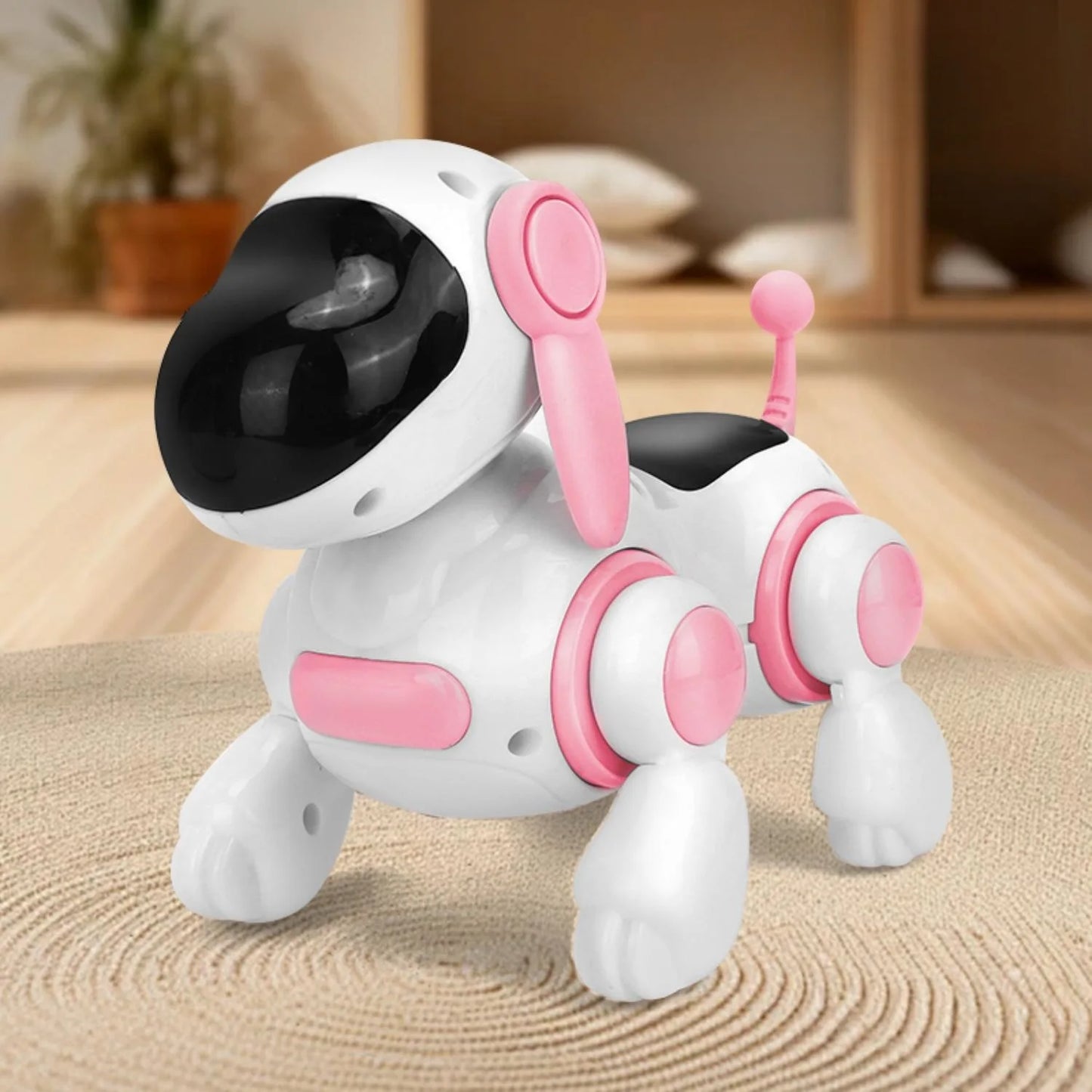 Electronic intelligent interactive robot dog, crawling dog toy
