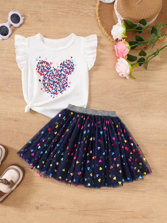 Summer toddler Girls' Clothing Sets