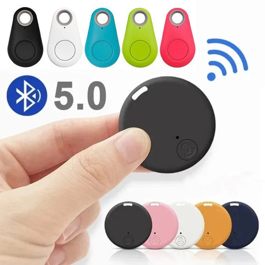 Mini GPS Locator Anti-Lost Alarm Wallet Keychain Smart Tag Bluetooth
