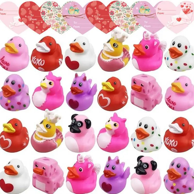Bath Ducks 24X Bathing Water Fun Toys