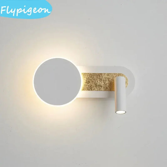 Modern LED Wall Lights Rotatable Spot Reading Light for Bedroom Hotel Reading Bedside Study Corridor Indoor Decor Wall Lamps