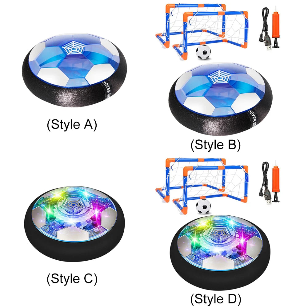 Hover Soccer Ball with LED Light and Foam Bumper