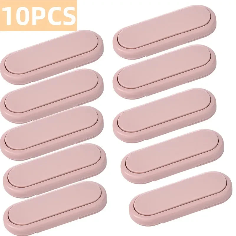 3/5/10Pcs Children's Drawer Safety Latch Cabinet Door