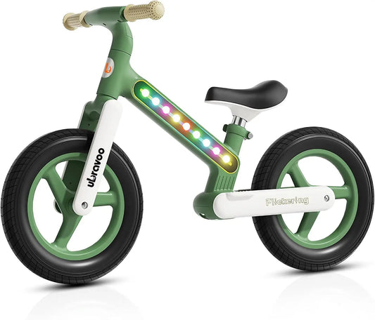 Balance Training Bicycle with Colorful Lights
