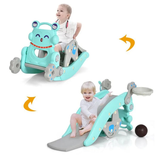 4in1 Rocking Horse and Slide Set