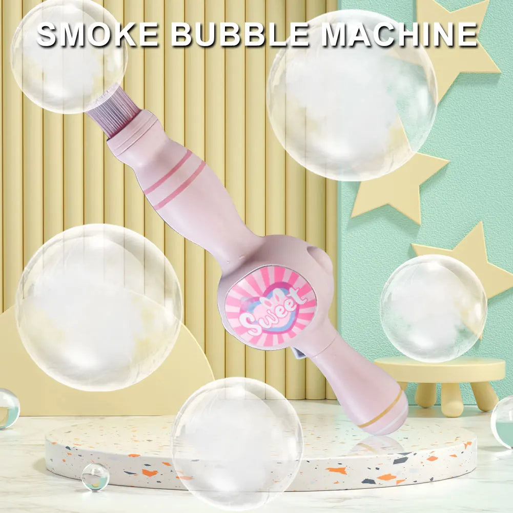Elastic Smoke Portable Bubble Maker