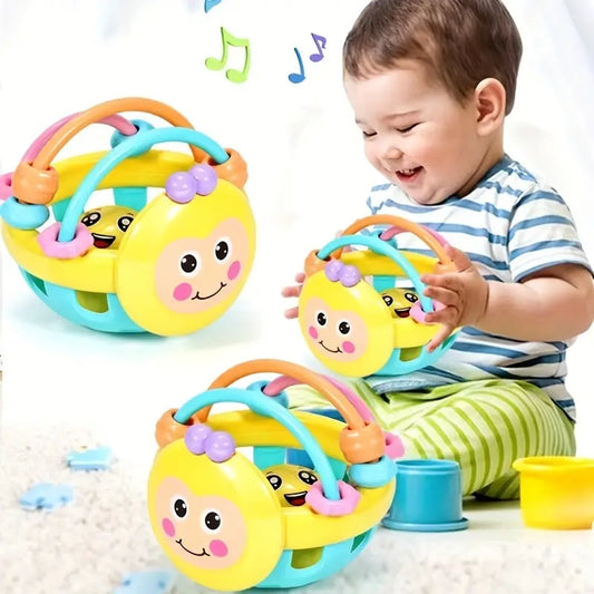 Baby Toy Catch Ball Bendy Baby Walker Rattles