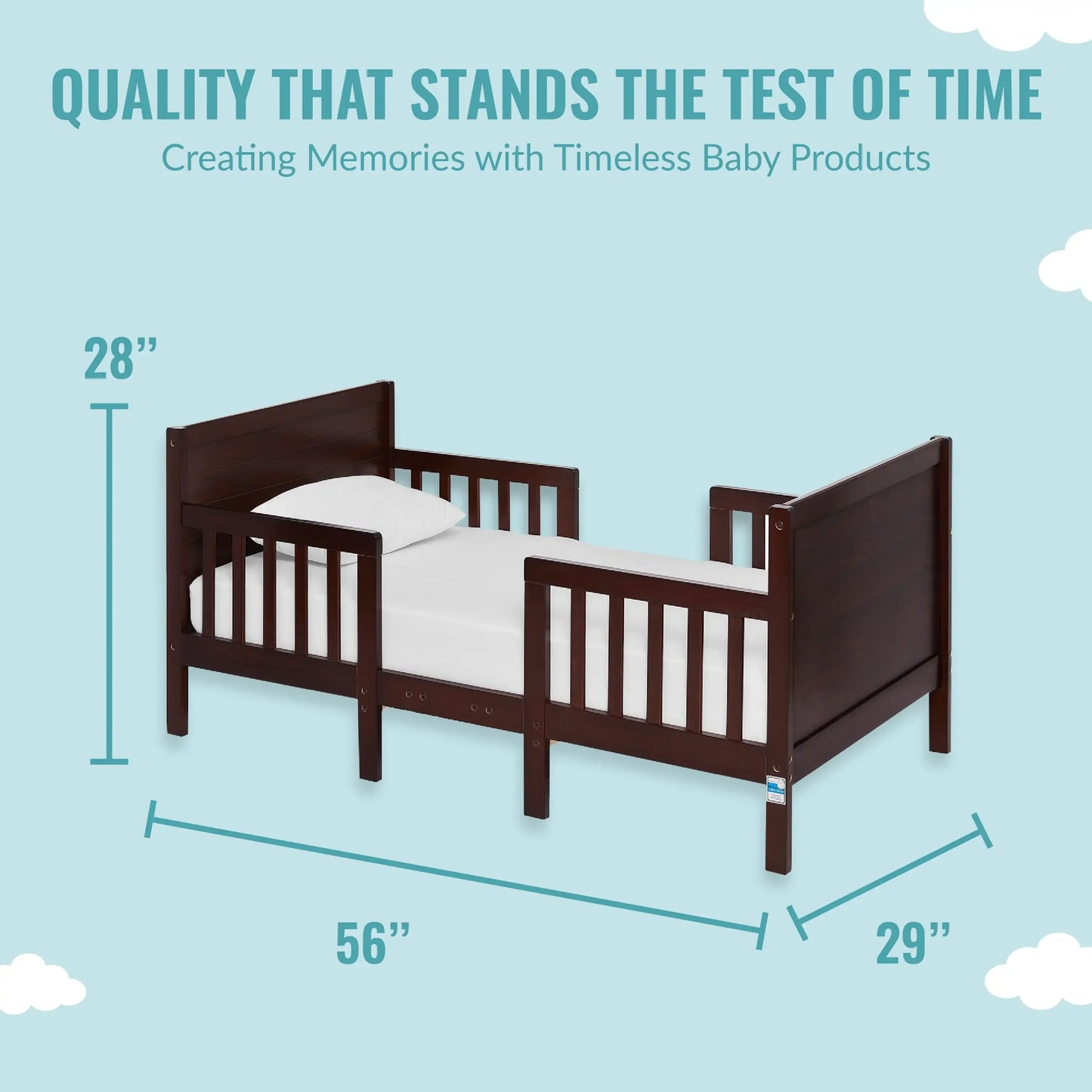 3 in 1 Convertible Toddler Bed