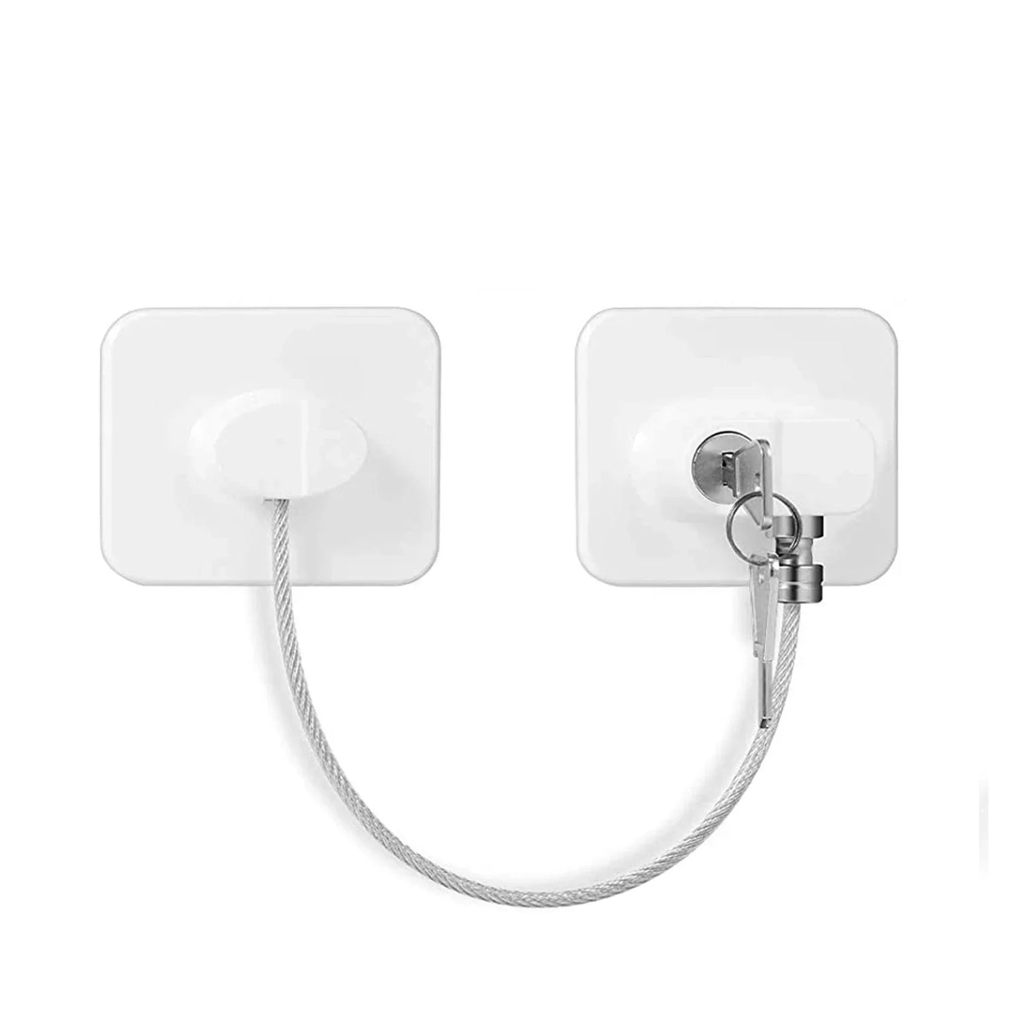 Refrigerator Door Lock, Child Proof Fridge Door Lock for Kitchen Freezer, Cabinets and Drawers