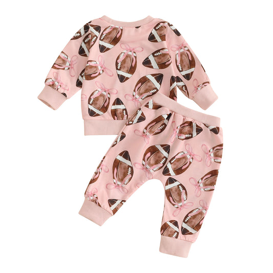 Toddler Baby Girl Fall Outfits Rugby