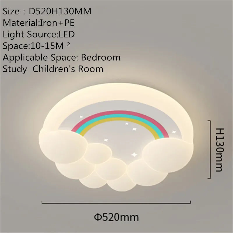 Nordic Modern Children's Room Ceiling Lamp